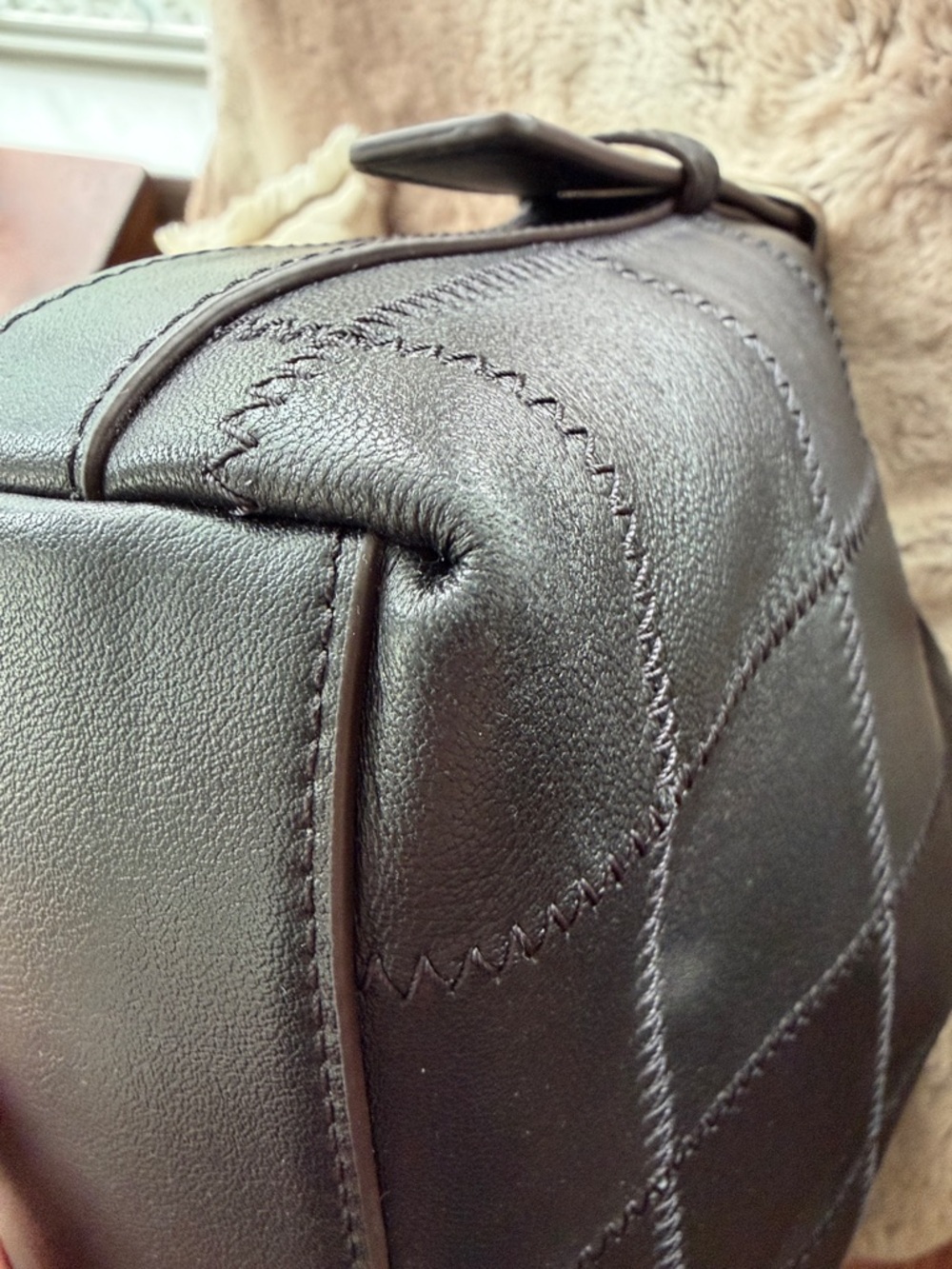 Coach Black Alter/Ego Medium Slouchy Shoulder Bag Upcrafted Leather Coachtopia - Picture 16 of 16